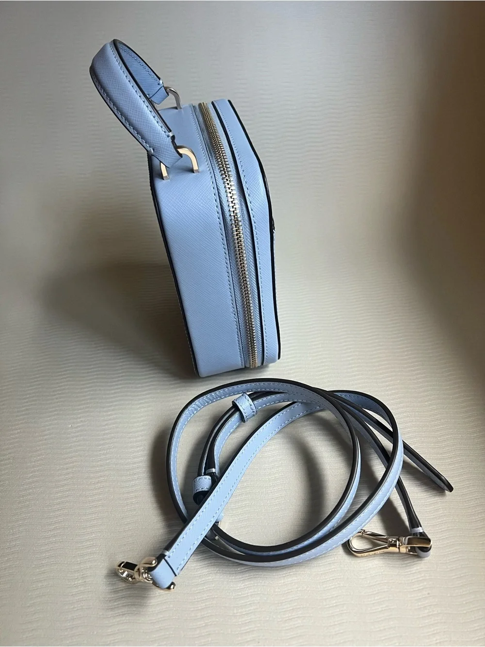 Kate Spade Daisy Vanity Case Crossbody Bag — Candied Flower Blue NWOT